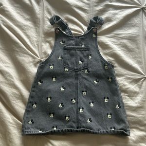 Disney baby x Zara jumper dress. Mickey Mouse vintage look.